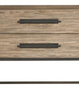 Dwell - Metal Base Nightstand
