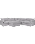 Caplan - 6 Piece Modular Sectional With Ottoman