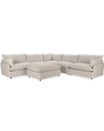 Caplan - 6 Piece Modular Sectional With Ottoman