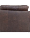 Thurlow - Left Arm Facing Chair Leather - Espresso Brown