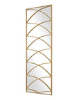 Crossed Up - Full Length Mirror - Gold