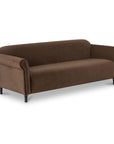 Harmony - Sofa Faux Mohair - Dark Brown