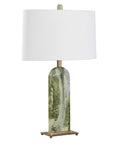 Moorea - Marble Table Lamp - Green