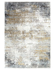 Ulen - Abstract 5 X 7.5 Rug - Pearl Silver