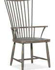 Alfresco - Marzano Windsor Arm Chair - Dark Gray