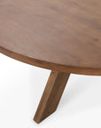 Rodrigo - Round Dining Table - Hickory Brown