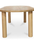 Milo - Dining Table Large - Natural Solid Oak