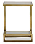 Musing - Accent Table - Brushed Brass