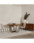 Bent - Round Dining Table - Smoked