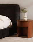 Theo - One Drawer Nightstand - Brown
