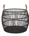 Rug Displays - Rattan Iron Basket