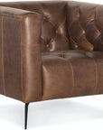 Nicolla - Leather Stationary Chair