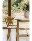 Trie - Small Dining Table - Natural Light Oak