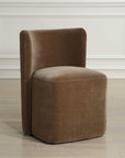 Outlook - Modern Velvet Dining Chair - Brown