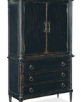 Charleston - Jewelry Armoire - Black