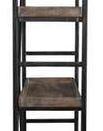 Evan - Single Bookshelf - Olive Brown