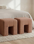 Aidy - Stool - Washed Pink