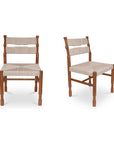 Raf - Outdoor Dining Chair (Set of 2) - Natural