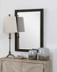 Gower - Vanity Mirror - Aged Black
