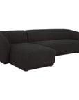 Faye - Left Sectional - Black