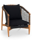 Kuna - Outdoor Lounge Chair - Black