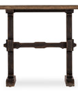 Americana - Trestle End Table - Dark Brown