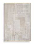 Erase - Canvas Abstract Art - Gray