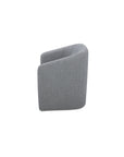 Sandy - Rolling Dining Chair - Gray