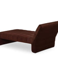 Verity - Chaise - Dark Brown