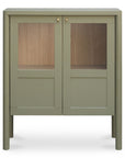 Hannah - Display Cabinet - Green