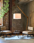Griffith Park - Archie Chair - Light Brown / Black