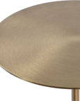Verlin - Brass Drink Table - Black