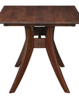 Florence - Small Rectangular Dining Table - Walnut