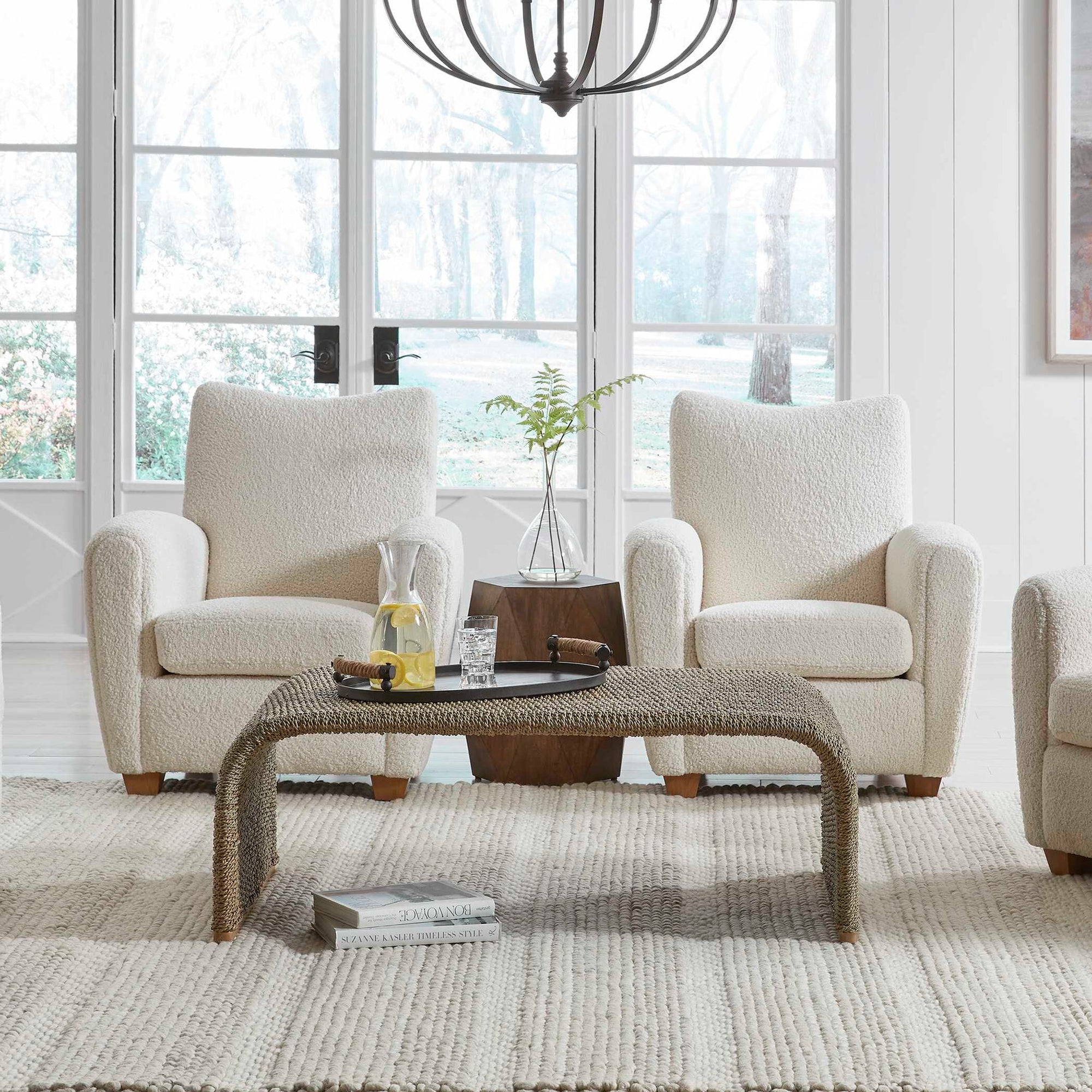 Calabria - Woven Seagrass Coffee Table