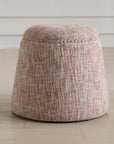 Gumdrop - Confetti Chenille Ottoman