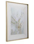 Ethos - Framed Abstract Print - Gold
