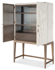 Melange - Dream Weaver Bar Cabinet - White