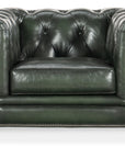 Charleston - Tufted Chair - Dark Green