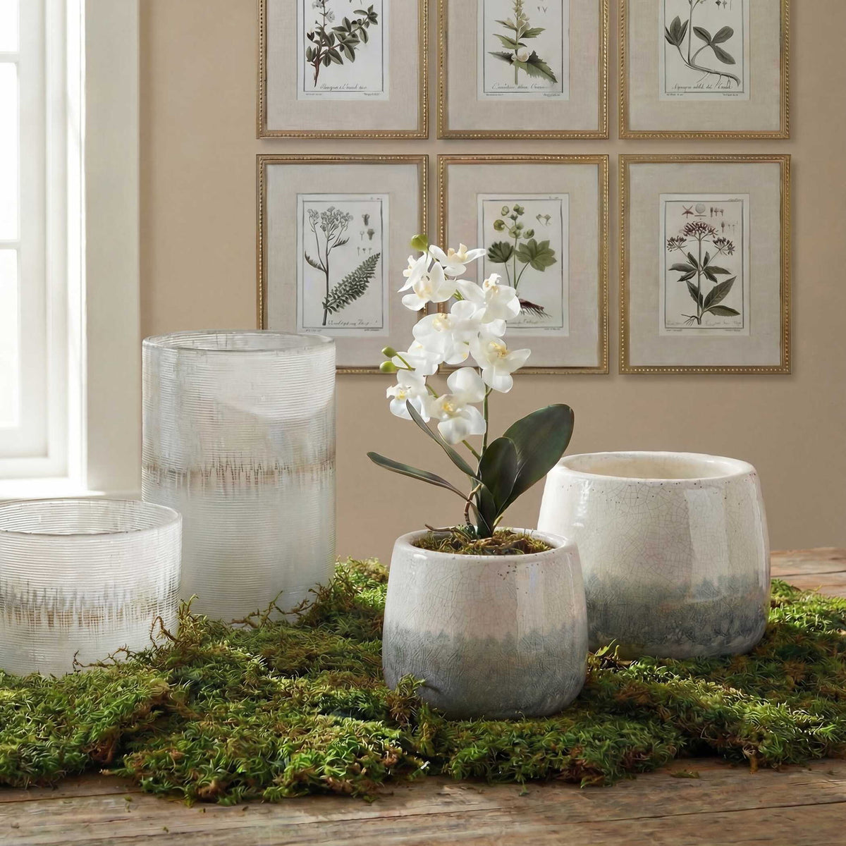 Laris - Orchid Drop-In - White