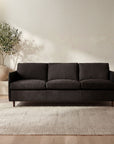 Teller - Sofa - Warm Black