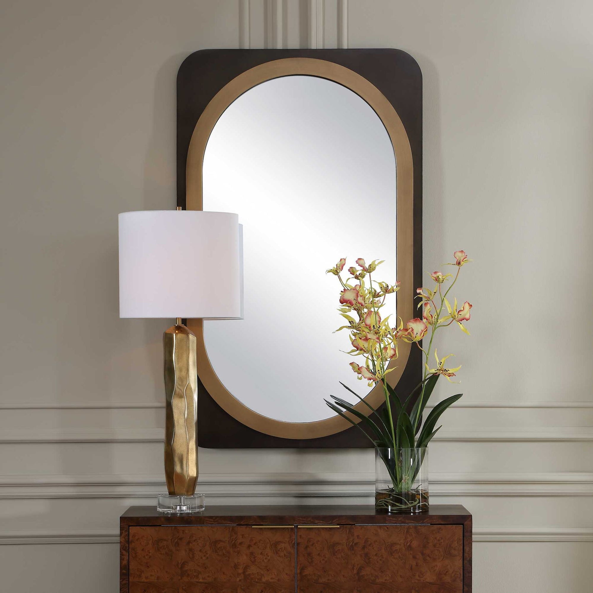 Condesa - Mirror - Bronze &amp; Gold