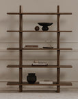 Casey - Large Standard Bookcase - Dark Brown