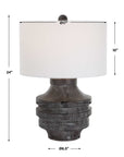 Timber - Table Lamp - Gray
