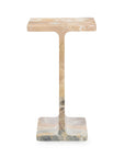 Delaney - Marble Rectangle Accent Table