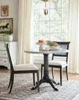 Charleston - Upholstered Seat Side Chair (Set of 2) - Black / Gray