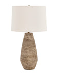 Dunford - Aged Table Lamp - Brown / Gray