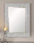 Belaya - Wood Mirror - Gray