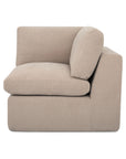 Cates - Corner Chair - Pebble