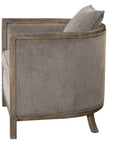 Viaggio - Chenille Accent Chair - Gray
