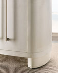 Melange - Bar None Credenza - White